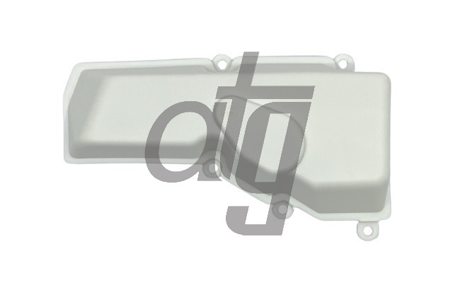 Steering rack control unit cover
