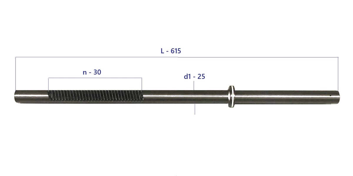 Steering rack bar