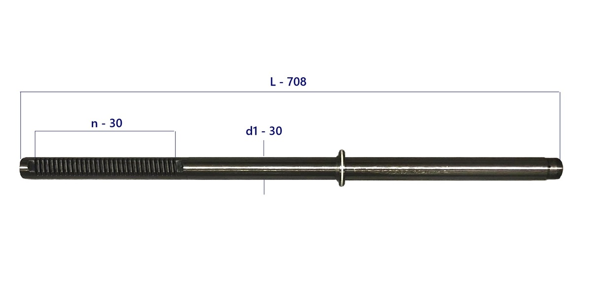 Steering rack bar