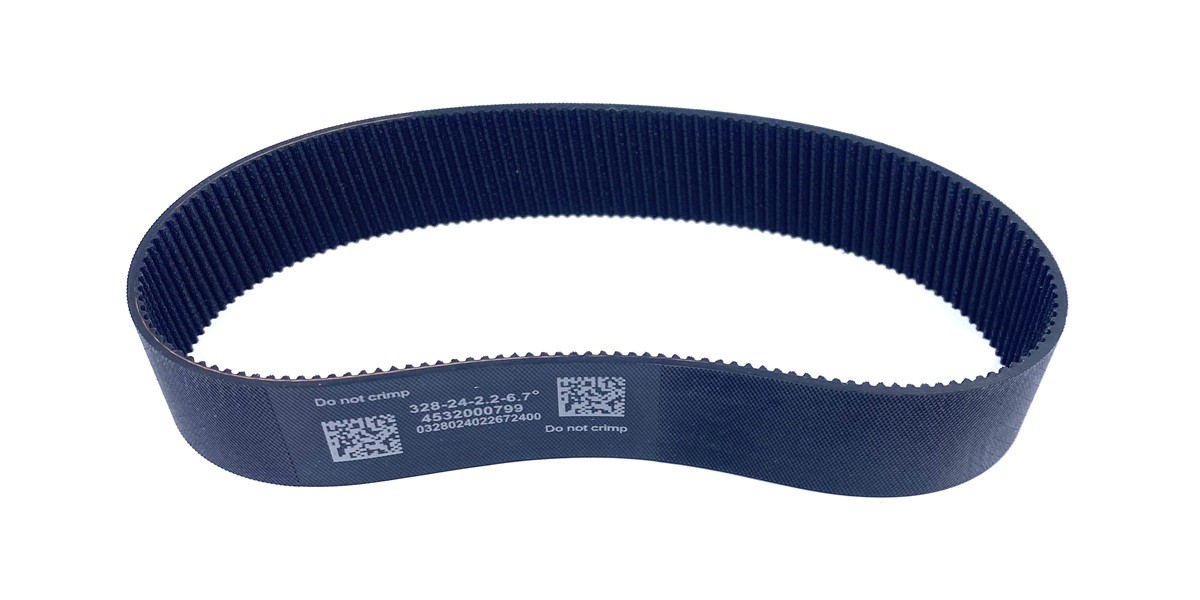 Steering rack belt