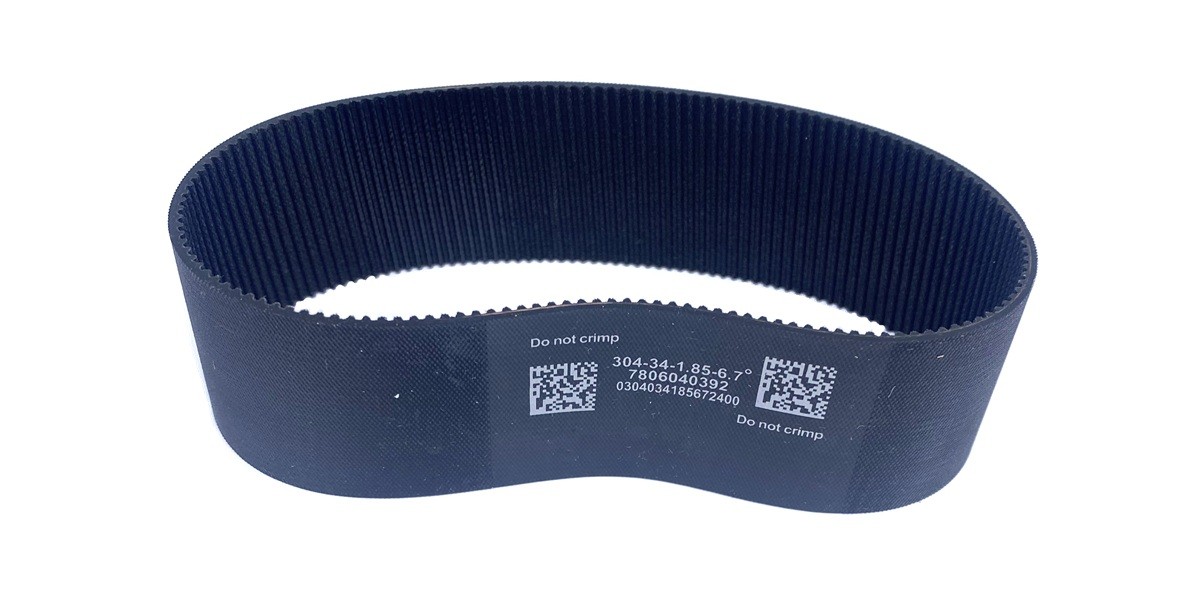 Steering rack belt