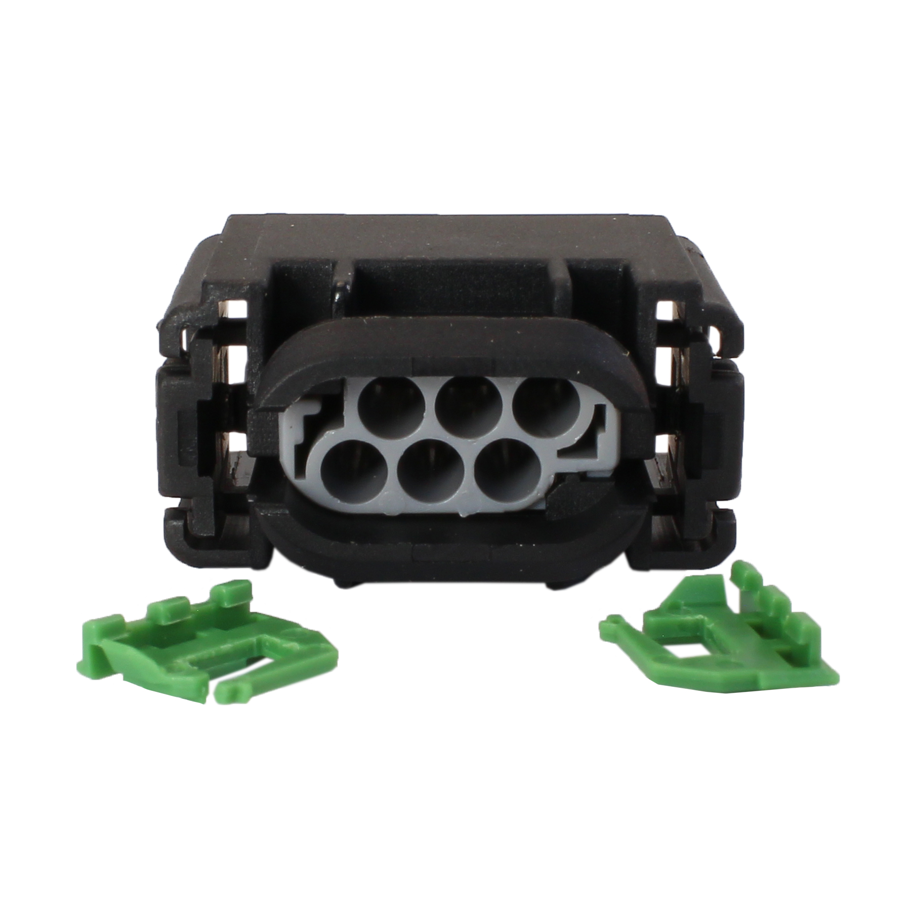 Electric steering rack control unit connector