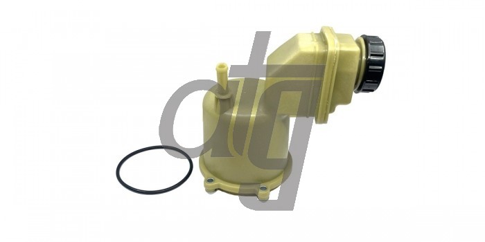 Steering pump oil reservoir