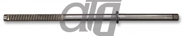 Steering rack bar