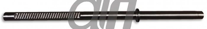 Rack bar with custom pressure piece