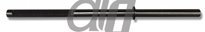 Steering rack bar