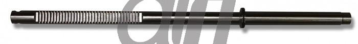 Steering rack bar