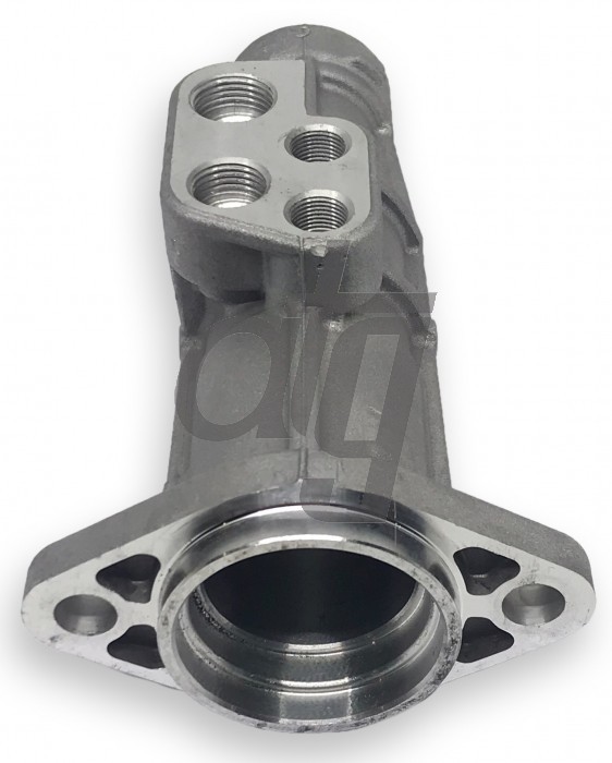 Steering rack pinion housing