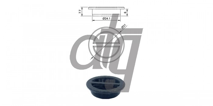 Plastic plug (without screw)