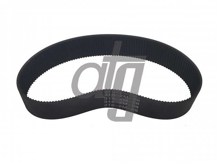 Steering rack belt