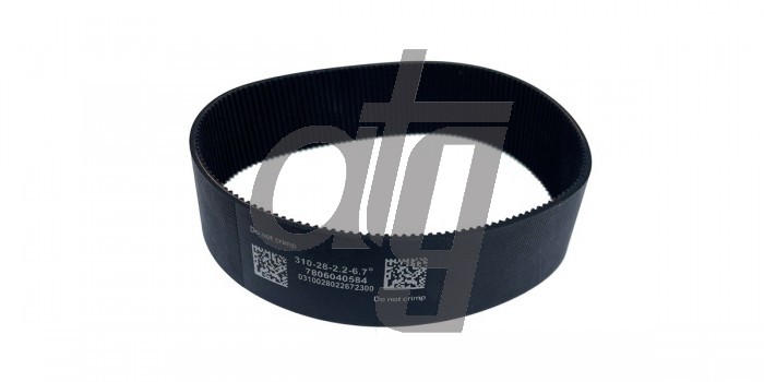 Steering rack belt