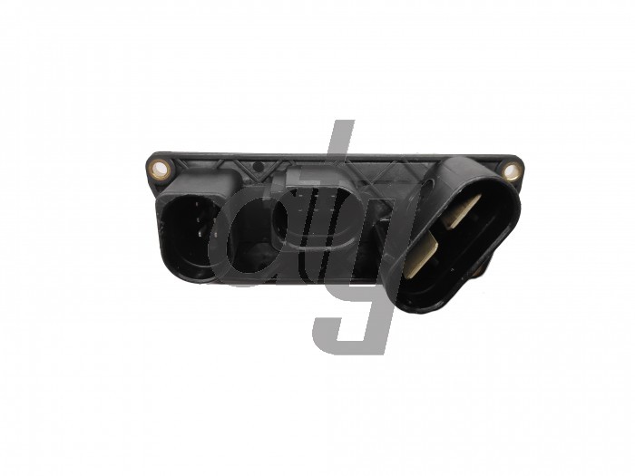 Electric steering rack control unit connector