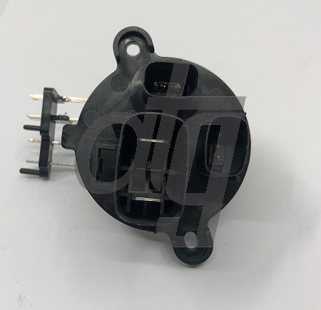 Electric steering rack connector