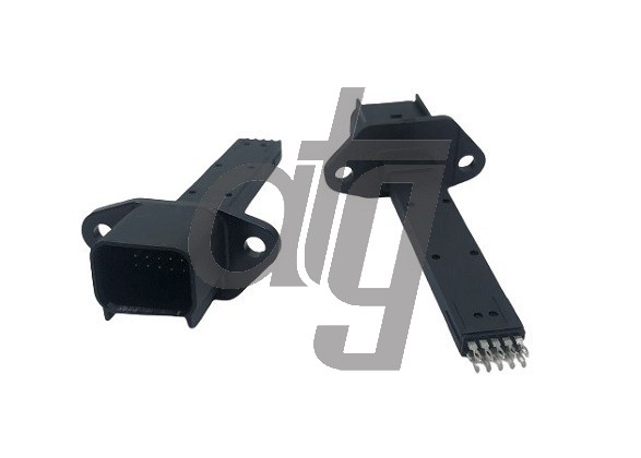 Electric steering rack connector