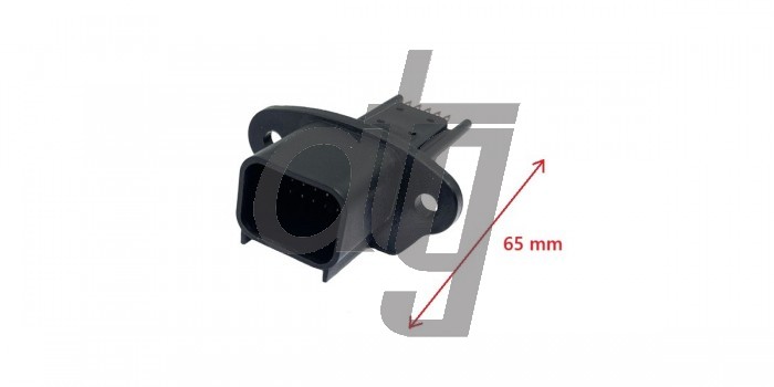 Electric steering rack connector
