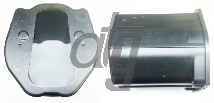 Steering rack control unit cover