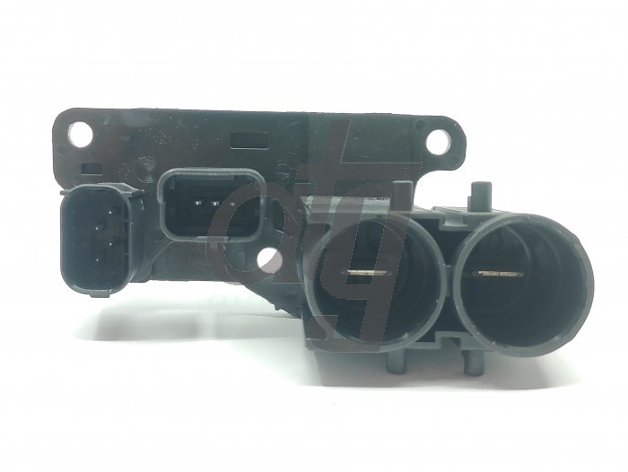 Electric steering rack control unit connector