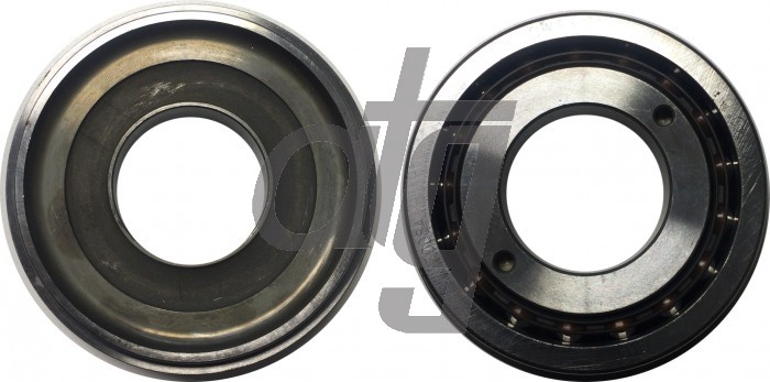 Steering rack bearing