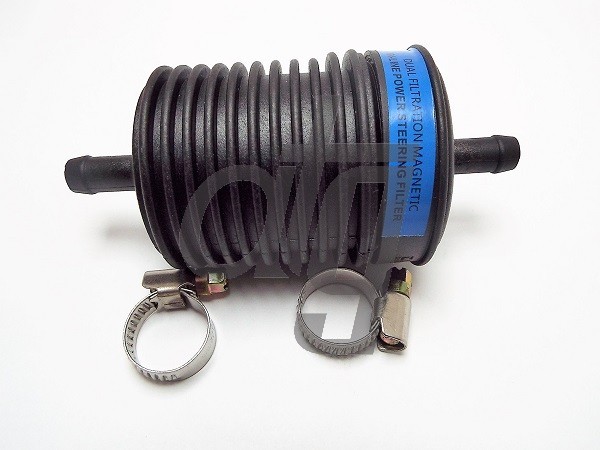 Power steering magnetic filter