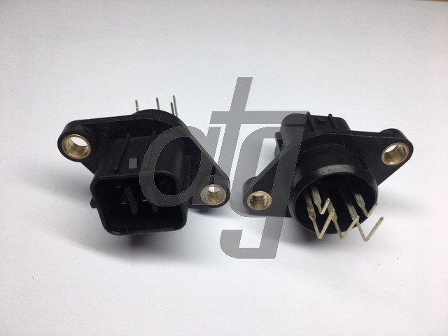 Electric steering rack control unit connector<br><br>For torque sensor<br> Suzuki Kizashi (2009 - 2015)<br> Honda CR-V (2006 - 2011)<br> Fiat Sedici (2005 - 2015)<br> Suzuki SX4 (2006 - 2015)<br> Honda CR-Z (2010 - 2015)<br> Acura RDX (2012 - 2015)<br><br>
