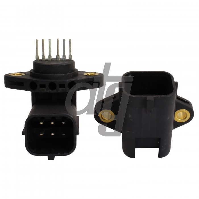 Electric steering rack control unit connector