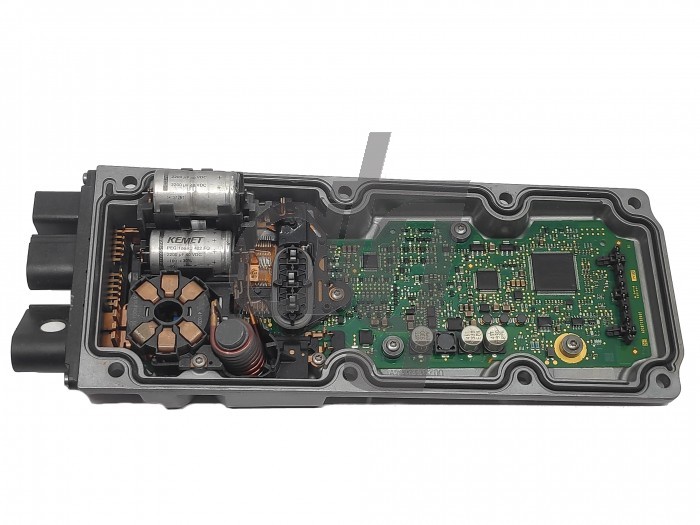 Steering rack control unit