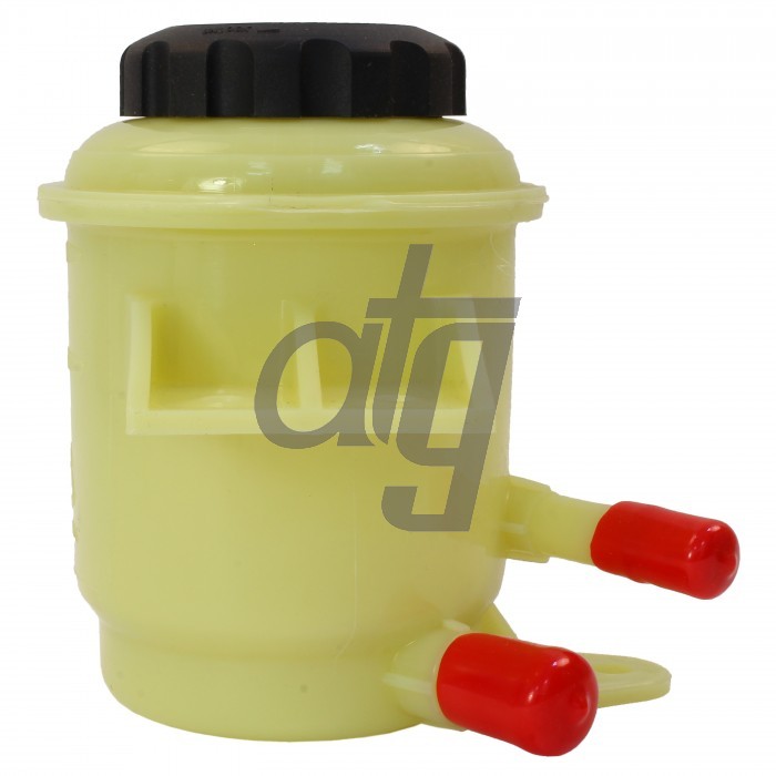 Steering pump oil reservoir