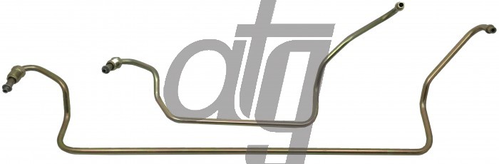 Power steering rack hard lines (tubes)<br><br>VOLVO XC90 2002-, serv (to chassi 435718), screw in port holes<br><br>