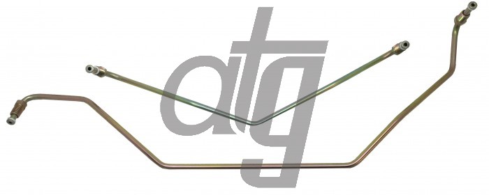Power steering rack hard lines (tubes)