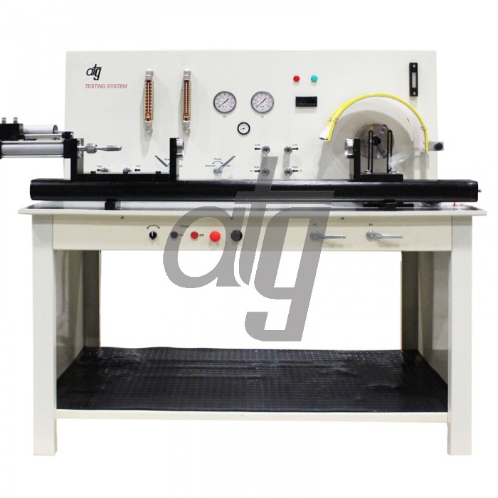Hydraulic steering testing system