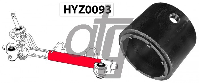 Tool for mantling and dismantling of the steering rack bearing<br><br>Ford Focus III