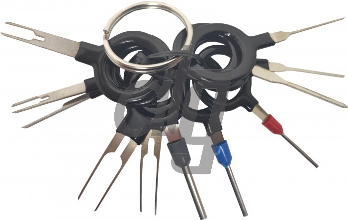 Set of keys for dismantling of electric plugs<br><br>Audi, VW, BMW, Honda, Mazda, Nissan, Ford